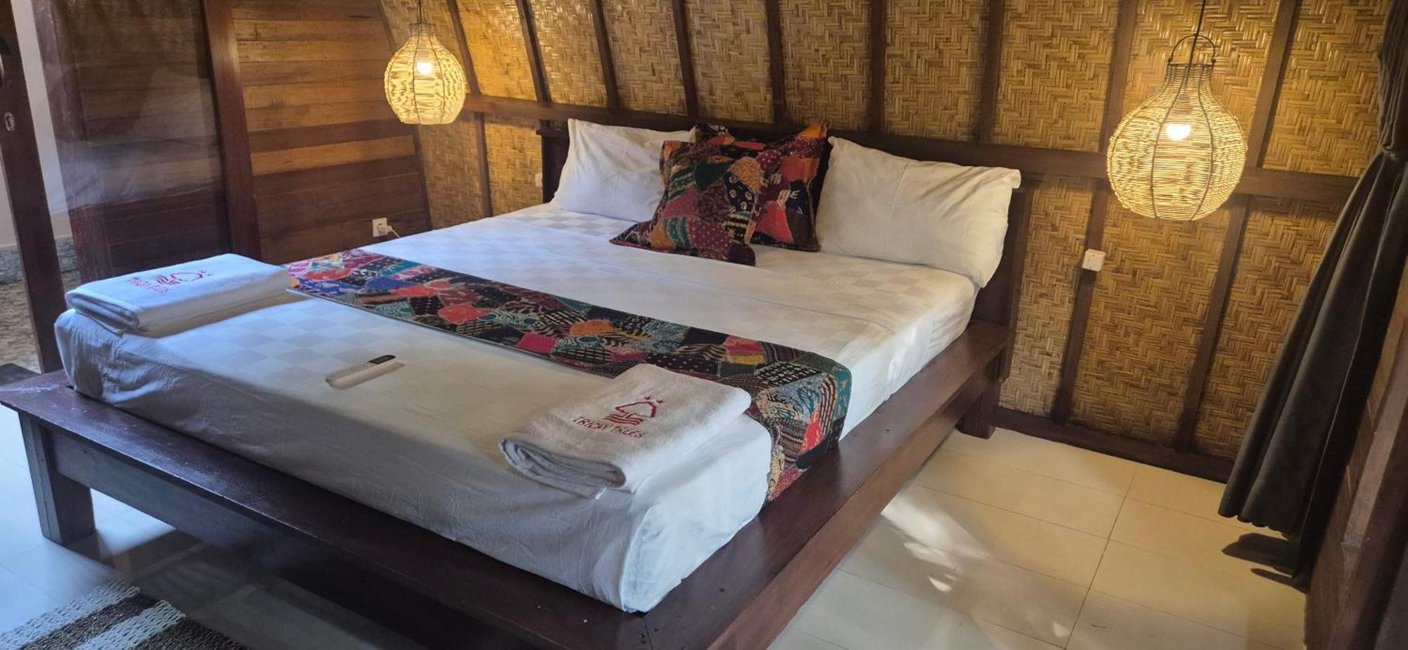 Tricky Trees Sunset Bungalows Gili Air Bagian luar foto